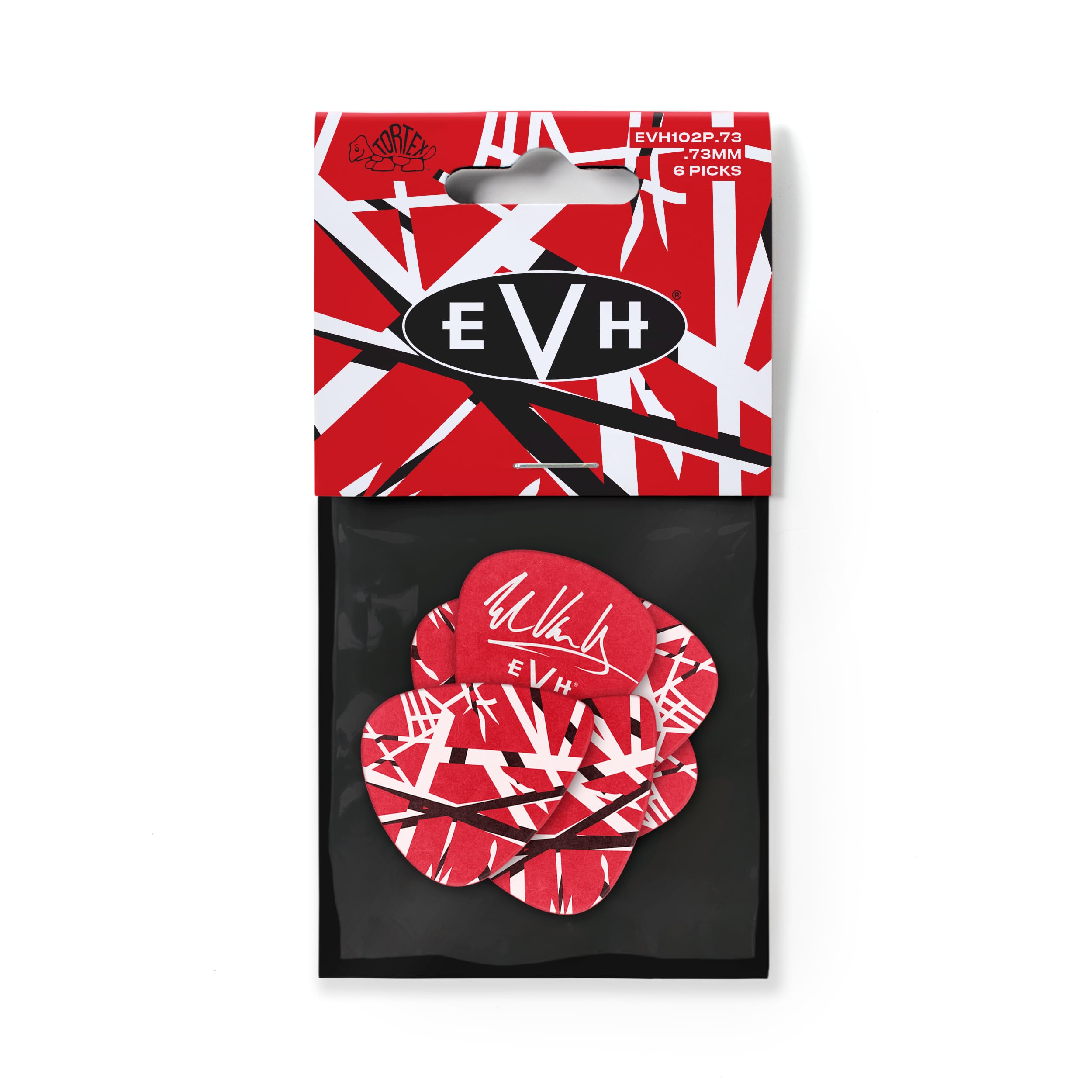 Jim Dunlop Evh Tortex Frankenstein Picks .73Mm   6 Pack